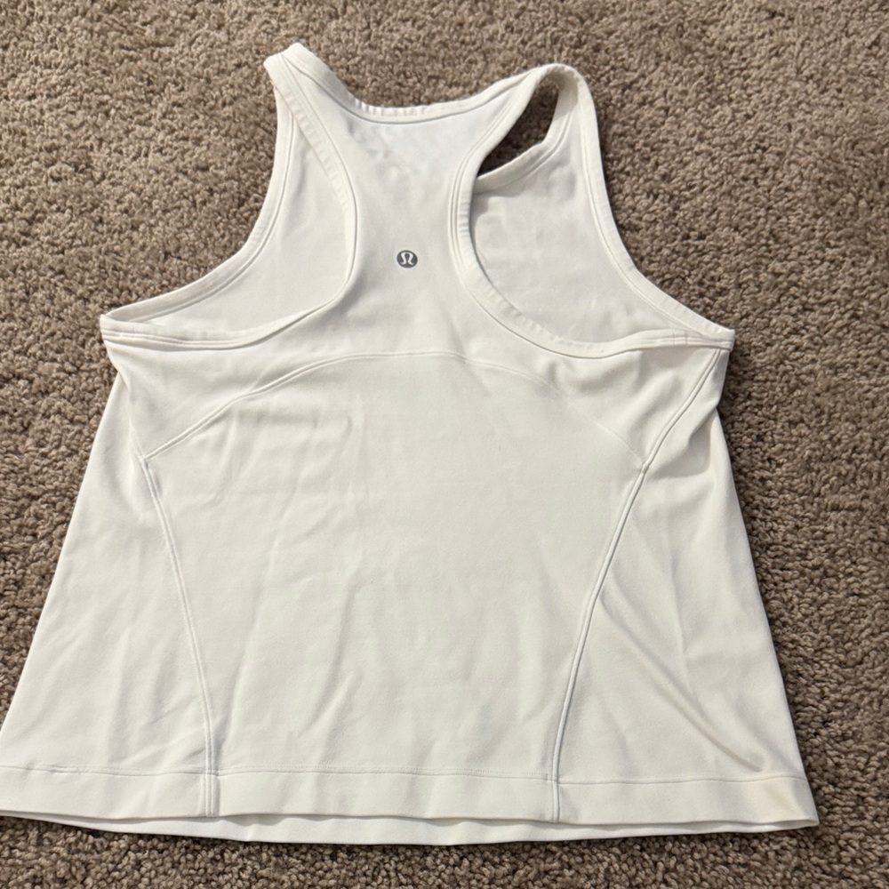 lululemon athletica align white Racerback Tank